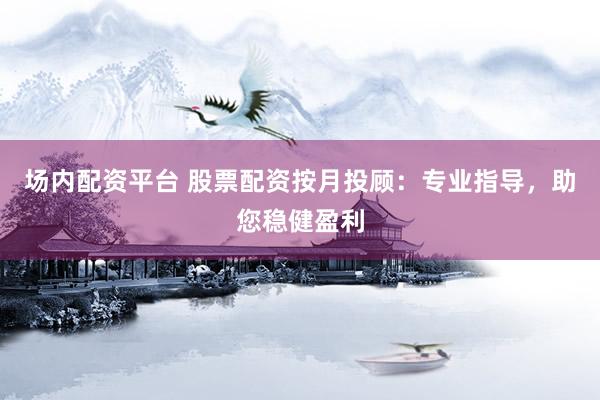 场内配资平台 股票配资按月投顾：专业指导，助您稳健盈利