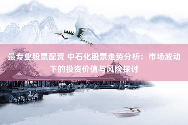 最专业股票配资 中石化股票走势分析：市场波动下的投资价值与风险探讨