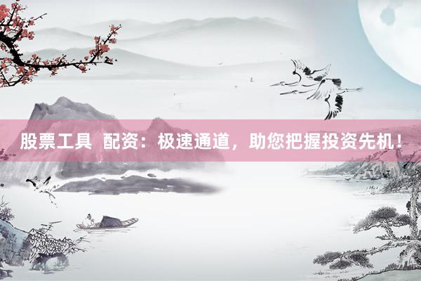 股票工具  配资：极速通道，助您把握投资先机！